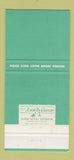 Matchbook Cover - Coral Ridge Yacht Club Fort Lauderdale FL 30 Strike