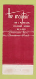 Matchbook Cover - The Mayfair Colorado Springs Hotel WEAR 21 Strike Feature