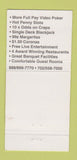 Matchbook Cover - Fiesta Amigo Club Henderson NV Casino Hotel 30 Strike