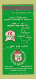 Matchbook Cover - Don's 21 Restaurant Newark NJ Italian 30 Strike