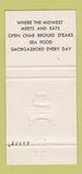 Matchbook Cover - Starlite Village Restaurant Fort Dodge IA WEAR 30 Strike