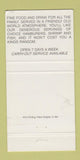 Matchbook Cover - Alfie's Inn Glen Ellyn IL 30 Strike