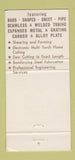 Matchbook Cover - Farwest Steel Eugene Bend Medford OR 30 Strike