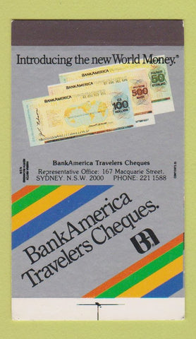 Matchbox - Bank America Travelers Cheques Sydney Australia