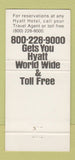 Matchbook Cover - Hyatt Regency Hotel Knoxville TN 30 Strike