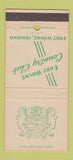 Matchbook Cover - Fort Wayne Country Club IN 30 Strike