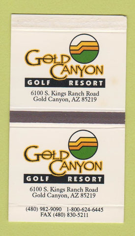 Matchbox - Gold Canyon Golf Resort AZ