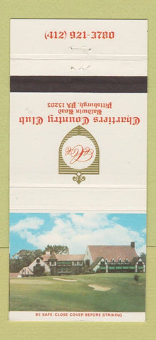 Matchbook Cover - Chartiers Country Club Pittsburgh PA 30 Strike