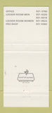 Matchbook Cover - Chartiers Country Club Pittsburgh PA 30 Strike