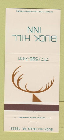 Matchbook Cover - Buck Hill Inn Buck Hill Falls PA 30 Strike