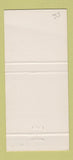 Matchbook Cover - Churchill Valley Country Club Penn Hills PA 30 Strike