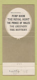 Matchbook Cover - Ambassador Hotels Chicago IL 30 Strike