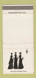 Matchbook Cover - Valley Forge Tavern King of Prussia PA Christmas 30 Strike