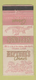 Matchbook Cover - Neptune's Corner New York City WORN  21 Strike Feature