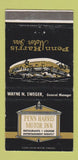 Matchbook Cover - Penn Harris Motor Hotel Harrisburg? PA 30 Strike