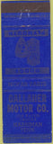 Matchbook Cover - Gallaher Motor Co Harriman TN Dodge Plymouth