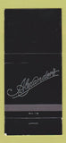 Matchbook Cover - Alexander's Los Angeles CA Airport Hilton Hotel 30 Strike