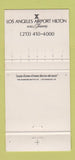 Matchbook Cover - Alexander's Los Angeles CA Airport Hilton Hotel 30 Strike
