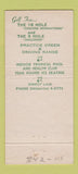 Matchbook Cover - The Concord Kiamesha Lake NY 30 Strike