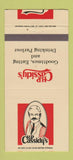Matchbook Cover - HP Cassidy's Restaurant 30 Strike