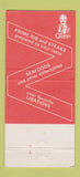 Matchbook Cover - HP Cassidy's Restaurant 30 Strike
