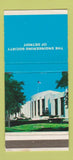 Matchbook Cover - Engineering Society of Detroit MI 30 Strike