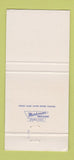 Matchbook Cover - Engineering Society of Detroit MI 30 Strike
