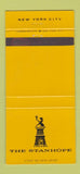 Matchbook Cover - The Stanhope New York City 30 Strike