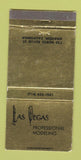 Matchbook Cover - Las Vegas Professional Modeling Anaheim CA WEAR 30 Strike