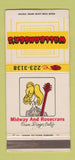 Matchbook Cover - Wallbanger's San Diego CA WEAR 30 Strike