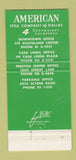Matchbook Cover - American Title Company of Dallas TX 30 Strike