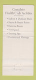 Matchbook Cover - The Clayton Inn St Louis MO 30 Strike