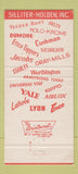 Matchbook Cover - Silliter Holden Industrial Supply Hartford CT 30 Strike