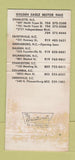 Matchbook Cover - Golden Eagle Motor Inns WORN 30 Strike