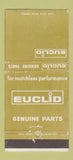 Matchbook Cover - Euclid Genuine Parts Tractors WEAR 30 Strike