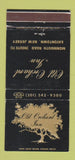 Matchbook Cover - Old Orchard Inn Eatontown NJ 30 Strike