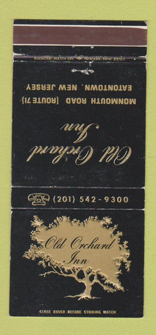 Matchbook Cover - Old Orchard Inn Eatontown NJ 30 Strike