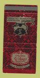 Matchbook Cover - Somerset El Paseo Santa Barbara Montecito CA WORN 30 Strike
