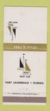 Matchbook Cover - Coral Ridge Yacht Club Fort Lauderdale FL 30 Strike