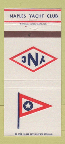 Matchbook Cover - Naples Yacht Club FL 30 Strike