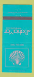 Matchbook Cover - Bahia Mar Resort Yachting Fort Lauderdale FL #1 30 Strike
