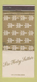 Matchbook Cover - San Francisco CA Woman's Athletic Club WEAR 30 Strike