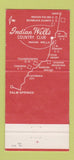 Matchbook Cover - Indian Wells Country Club CA  30 Strike