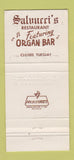 Matchbook Cover - Saluucci's Restaurant West Hurley NY 30 Strike
