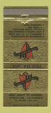 Matchbook Cover - Flagstone Manor Motel Stockton CA 30 Strike