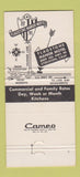 Matchbook Cover - Flagstone Manor Motel Stockton CA 30 Strike
