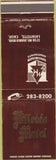 Matchbook Cover - Hillside Motel Lafayette CA