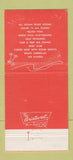 Matchbook Cover - Sandpiper Myrtle Beach SC Hotel 30 Strike
