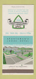 Matchbook Cover - Sportsmen's Lodge Hotel North Hollywood CA 30 Strike