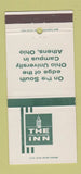 Matchbook Cover - The Ohio University Inn Athens OH 30 Strike